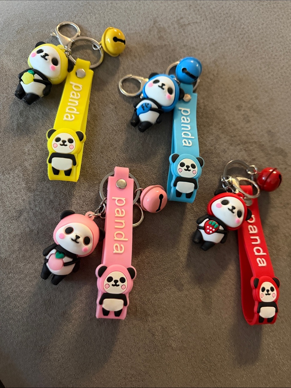Panda Keychain  - Assorted Cute Panda Keyrings B16